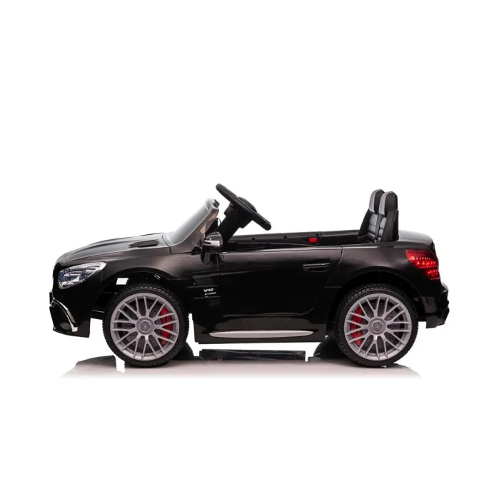 Auto Na Akumulator Mercedes SL65 S Czarny Lakierowany LCD