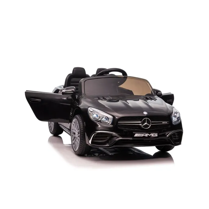 Auto Na Akumulator Mercedes SL65 S Czarny Lakierowany LCD