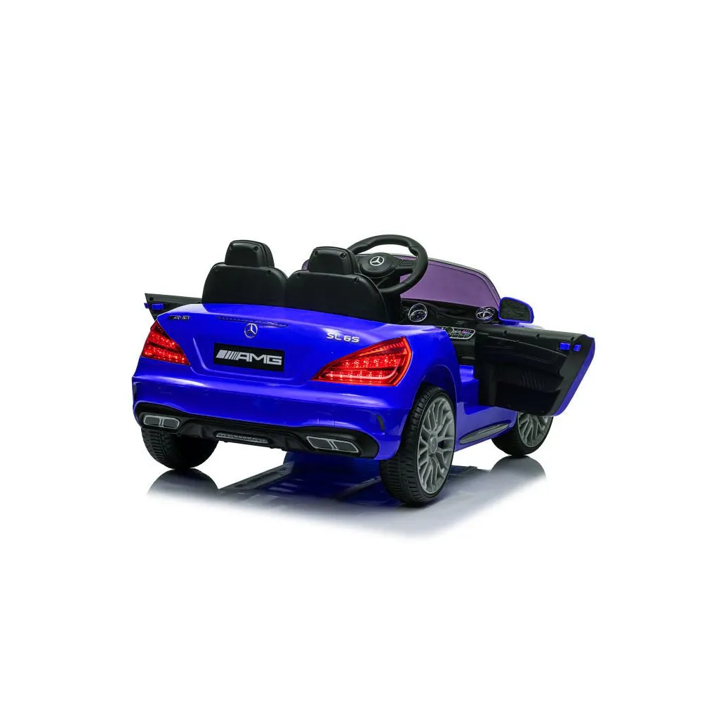 Auto Na Akumulator Mercedes SL65 S Niebieski Lakierowany LCD