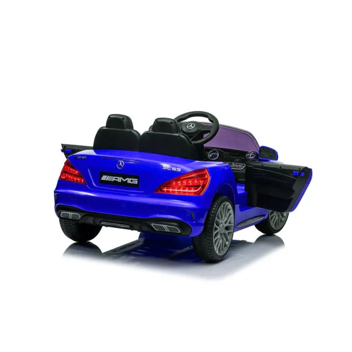 Auto Na Akumulator Mercedes SL65 S Niebieski Lakierowany LCD