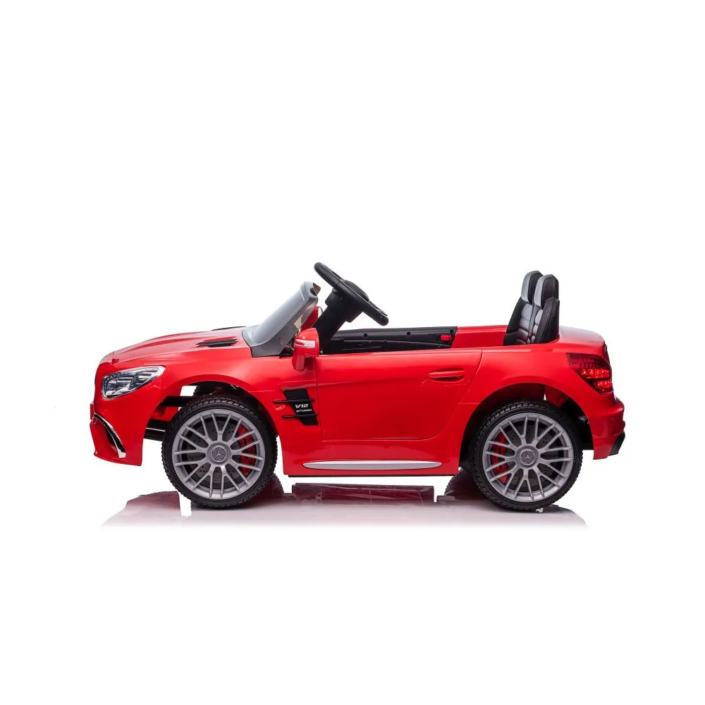 Auto Na Akumulator Mercedes SL65 S Czerwony Lakierowany LCD