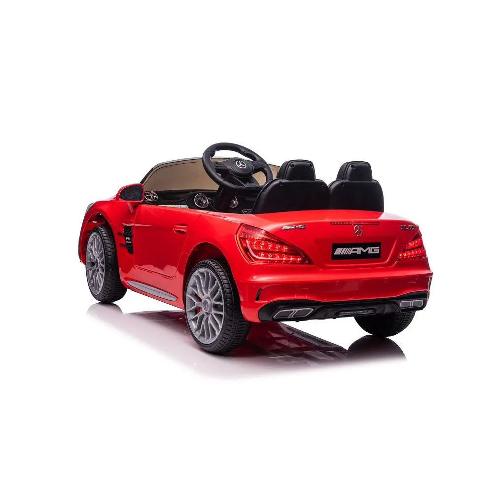 Auto Na Akumulator Mercedes SL65 S Czerwony Lakierowany LCD
