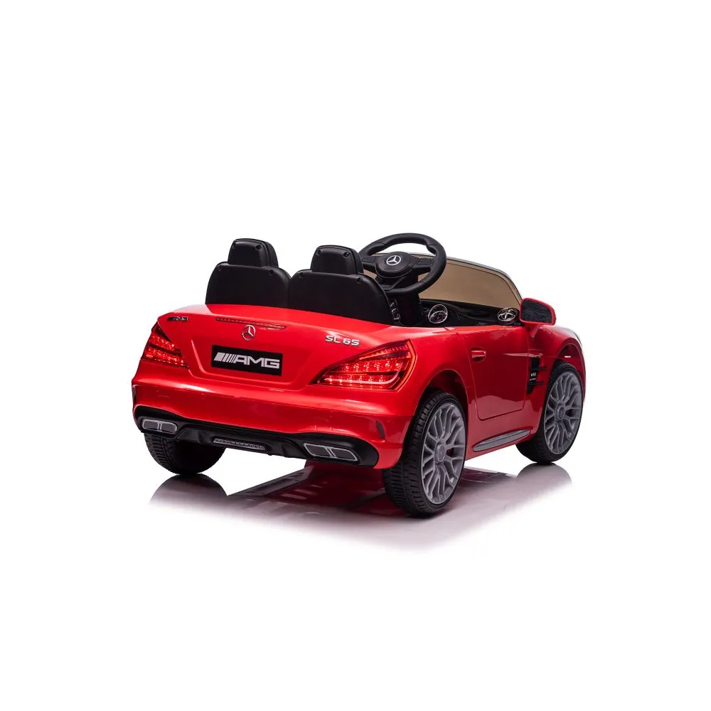 Auto Na Akumulator Mercedes SL65 S Czerwony Lakierowany LCD