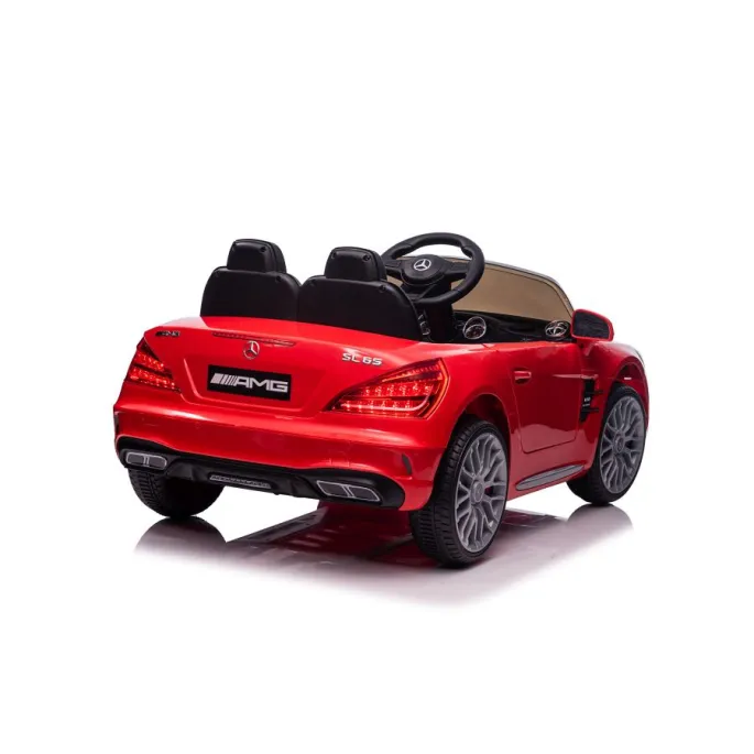 Auto Na Akumulator Mercedes SL65 S Czerwony Lakierowany LCD