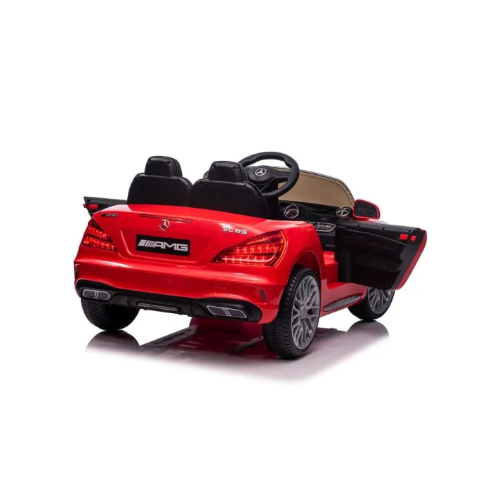 Auto Na Akumulator Mercedes SL65 S Czerwony Lakierowany LCD