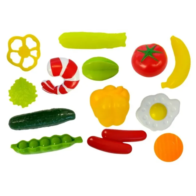 Kolorowa kuchnia zabawkowa z dźwiękami i światłami dla maluchów