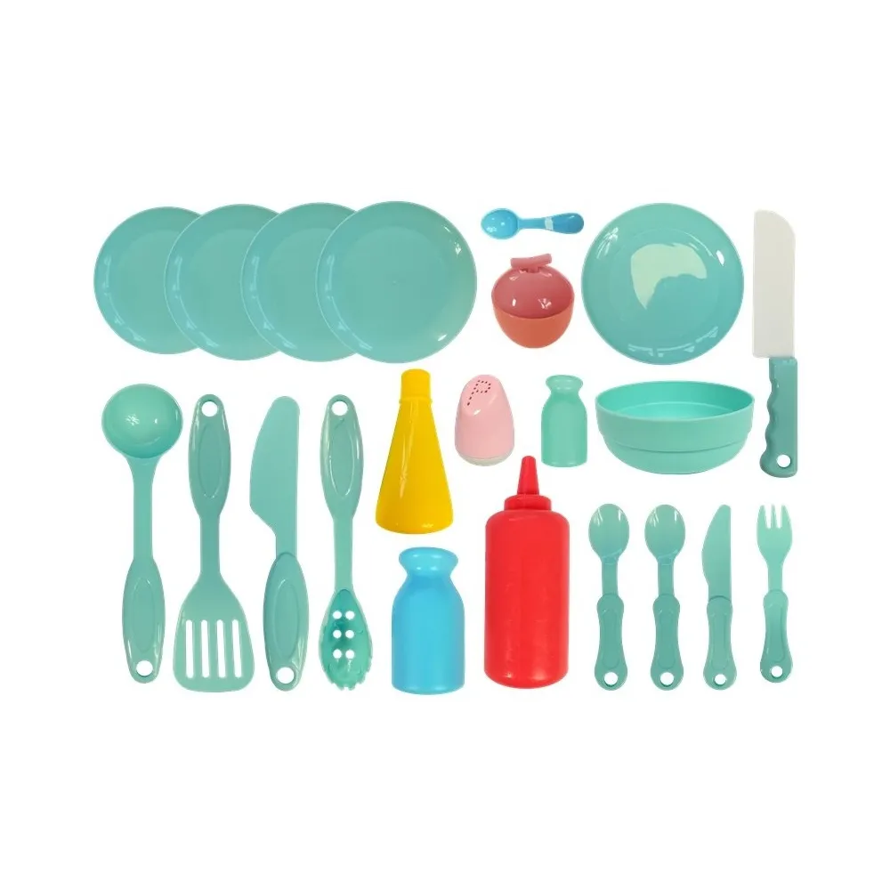 Zestaw kuchenny 65 el. do kreatywnej zabawy w gotowanie
