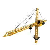 Dziecięcy żuraw konstrukcyjny z pilotem i kaskiem ochronnym