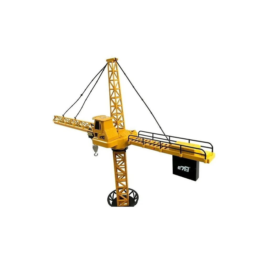 Realistyczny żuraw R/C z obrotem 680 stopni idealny do zabawy edukacyjnej