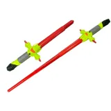 Miecz świetlny z efektami i maska ochronna – zabawka sci-fi dla najmłodszych