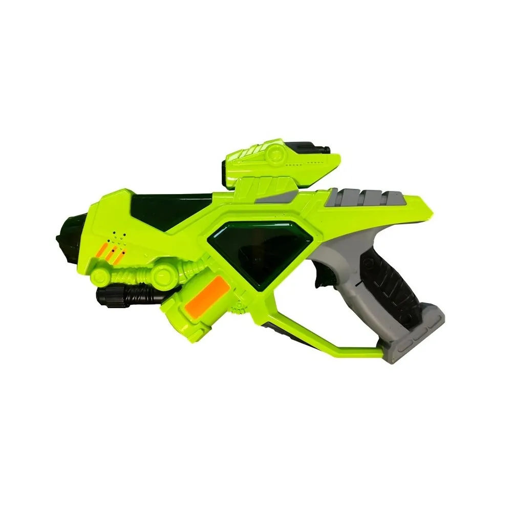 Pistolet świetlno-dźwiękowy, miecz i maska w komplecie kosmicznej broni