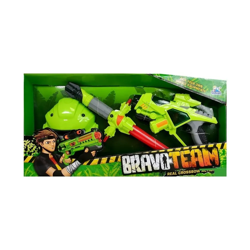 Zabawka science fiction: świecący miecz, maska i pistolet dla dzieci