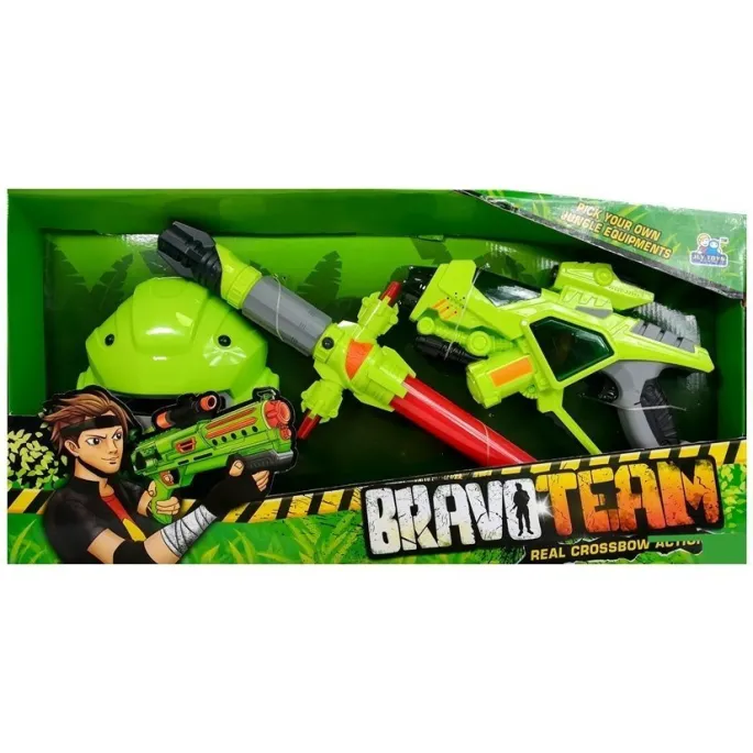 Zabawka science fiction: świecący miecz, maska i pistolet dla dzieci