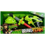 Zabawka science fiction: świecący miecz, maska i pistolet dla dzieci