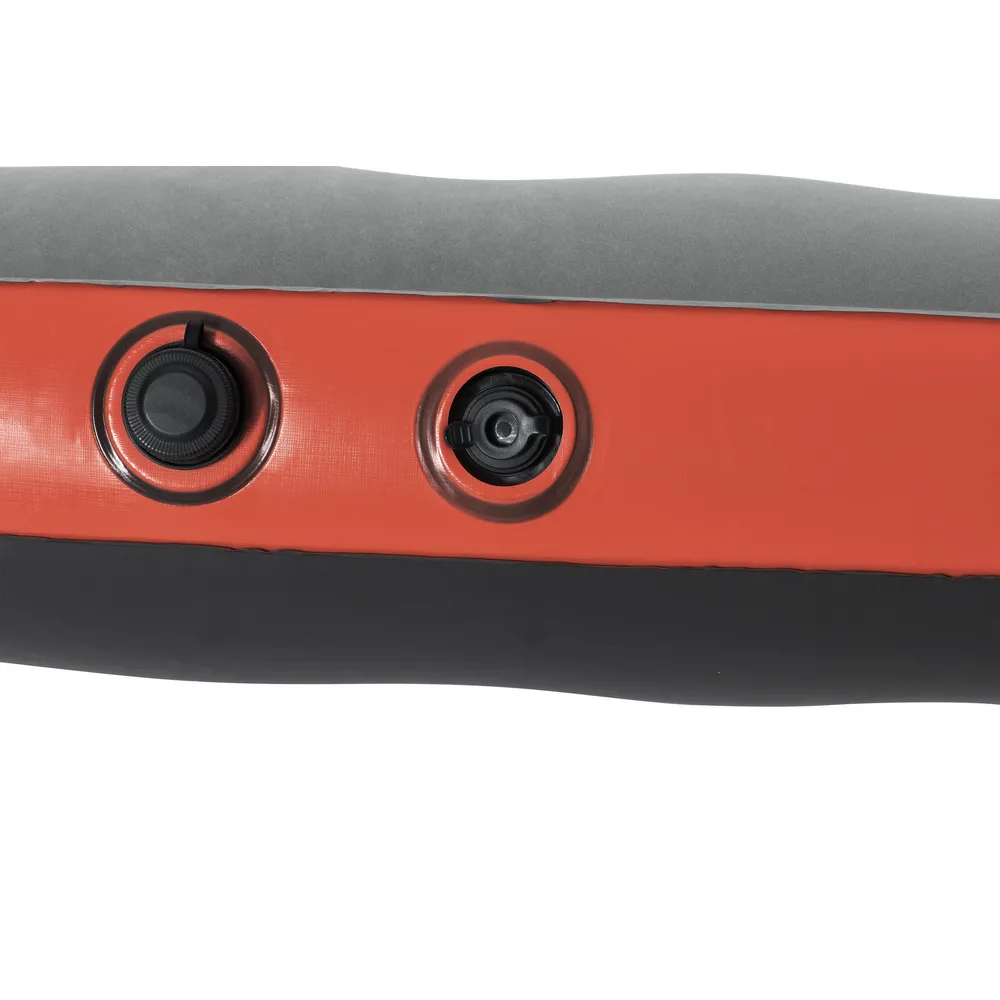 Dmuchany materac Bestway z poduszką 2 w 1 na kempingu