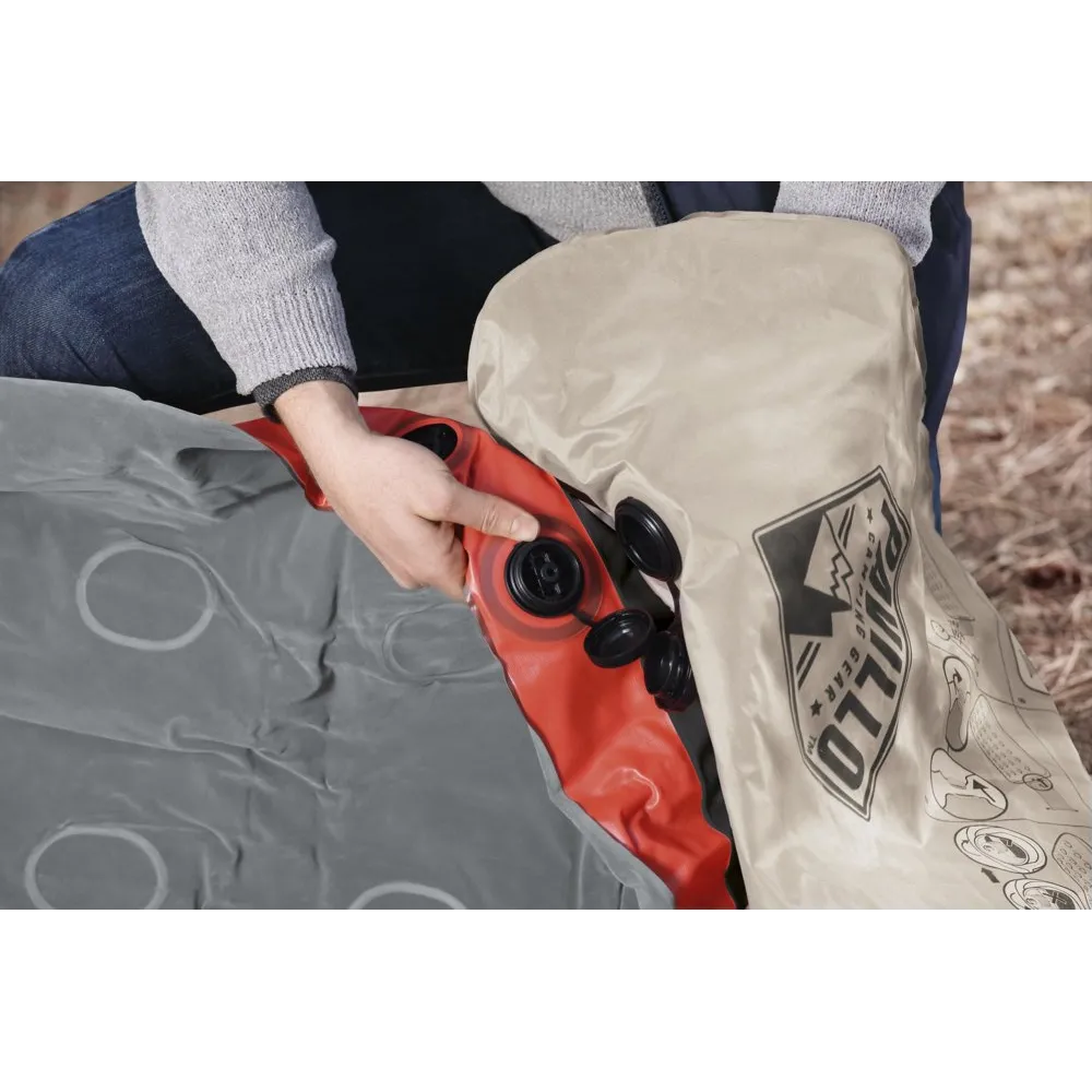 Stabilna konstrukcja coil-beam materaca Bestway 67703 w zbliżeniu