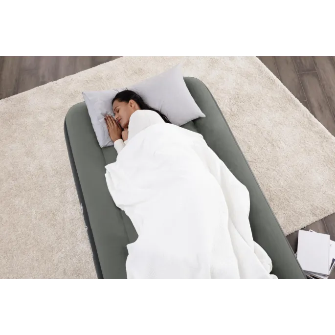 Zbliżenie na technologię Tritech materiału w materacu Bestway