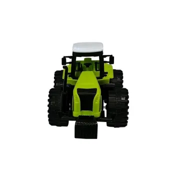 Kreatywna zabawa autkami farmerskimi na drewnianej podłodze