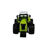 Kreatywna zabawa autkami farmerskimi na drewnianej podłodze