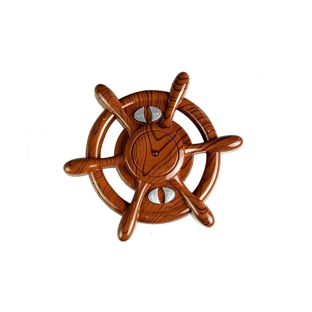 Łódź motorówka RC przedstawiona na tle zestawu z opakowaniem