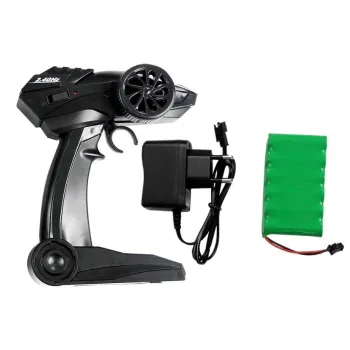 Auto RC Monster Truck zielone, dynamiczna jazda po trawie