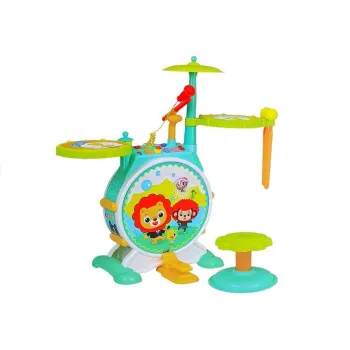 Kolorowa Perkusja Dla Malucha z Krzesełkiem