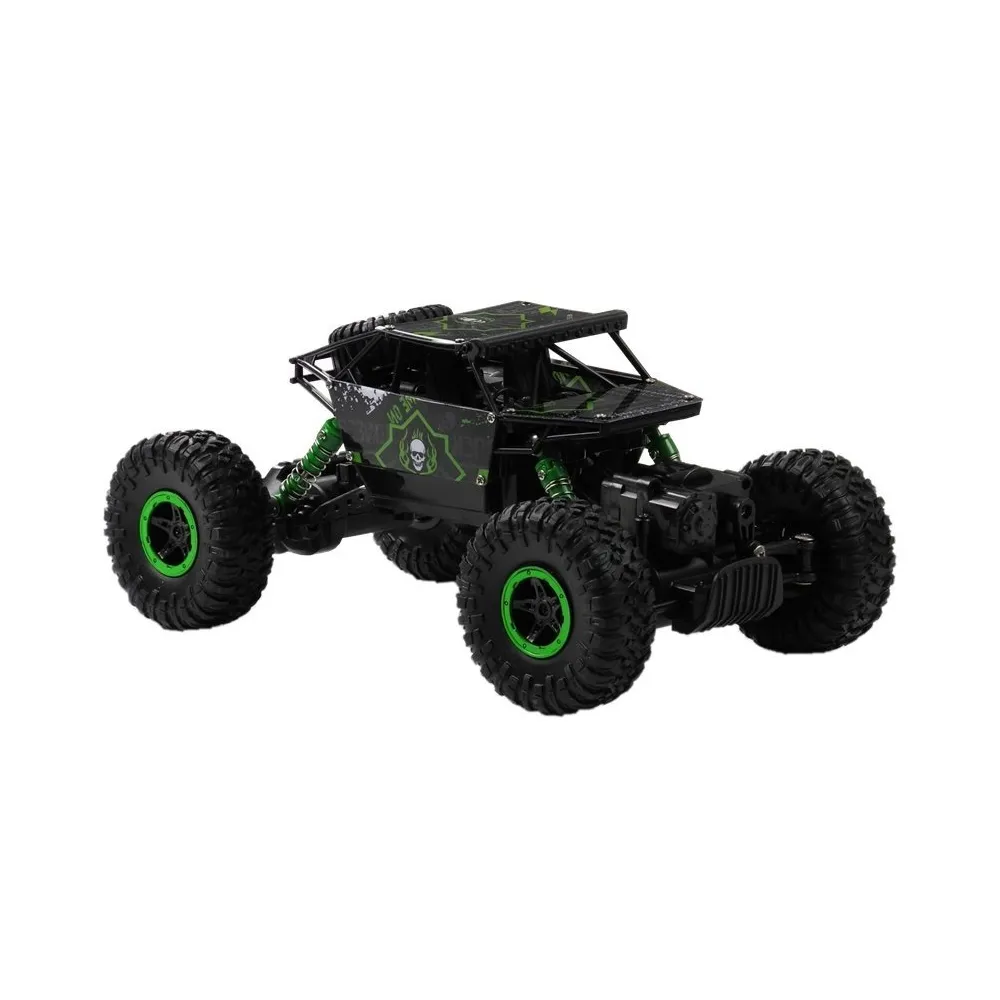 Wytrzymałe zdalnie sterowane auto 1:18 z amortyzatorami i wysokim zawieszeniem