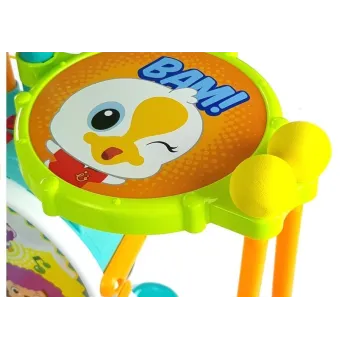 Zestaw perkusyjny dla dzieci do nauki rytmu i koordynacji ruchowej