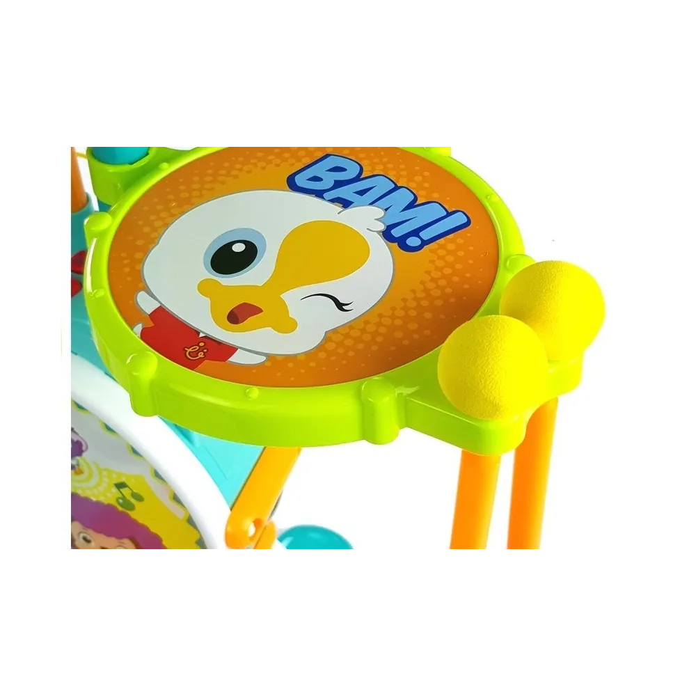 Zestaw perkusyjny dla dzieci do nauki rytmu i koordynacji ruchowej