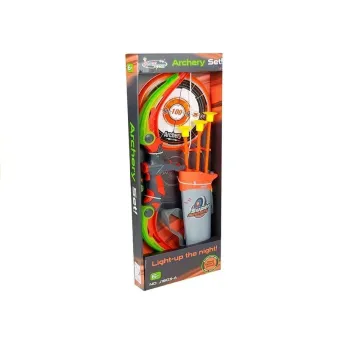 Łuk zabawkowy rozwijający zręczność oraz celność u najmłodszych