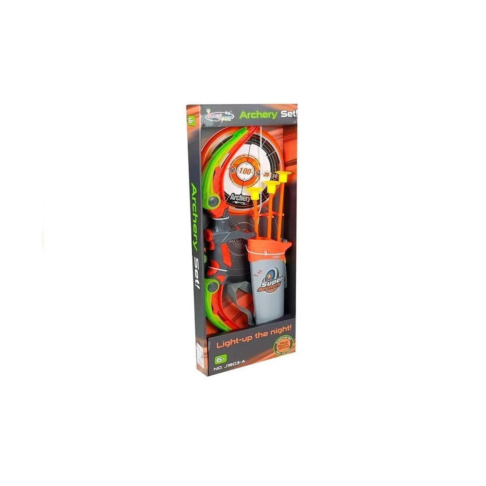 Łuk zabawkowy rozwijający zręczność oraz celność u najmłodszych