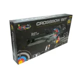 Zestaw łuczniczy z kuszą, bełtami i celownikiem laserowym
