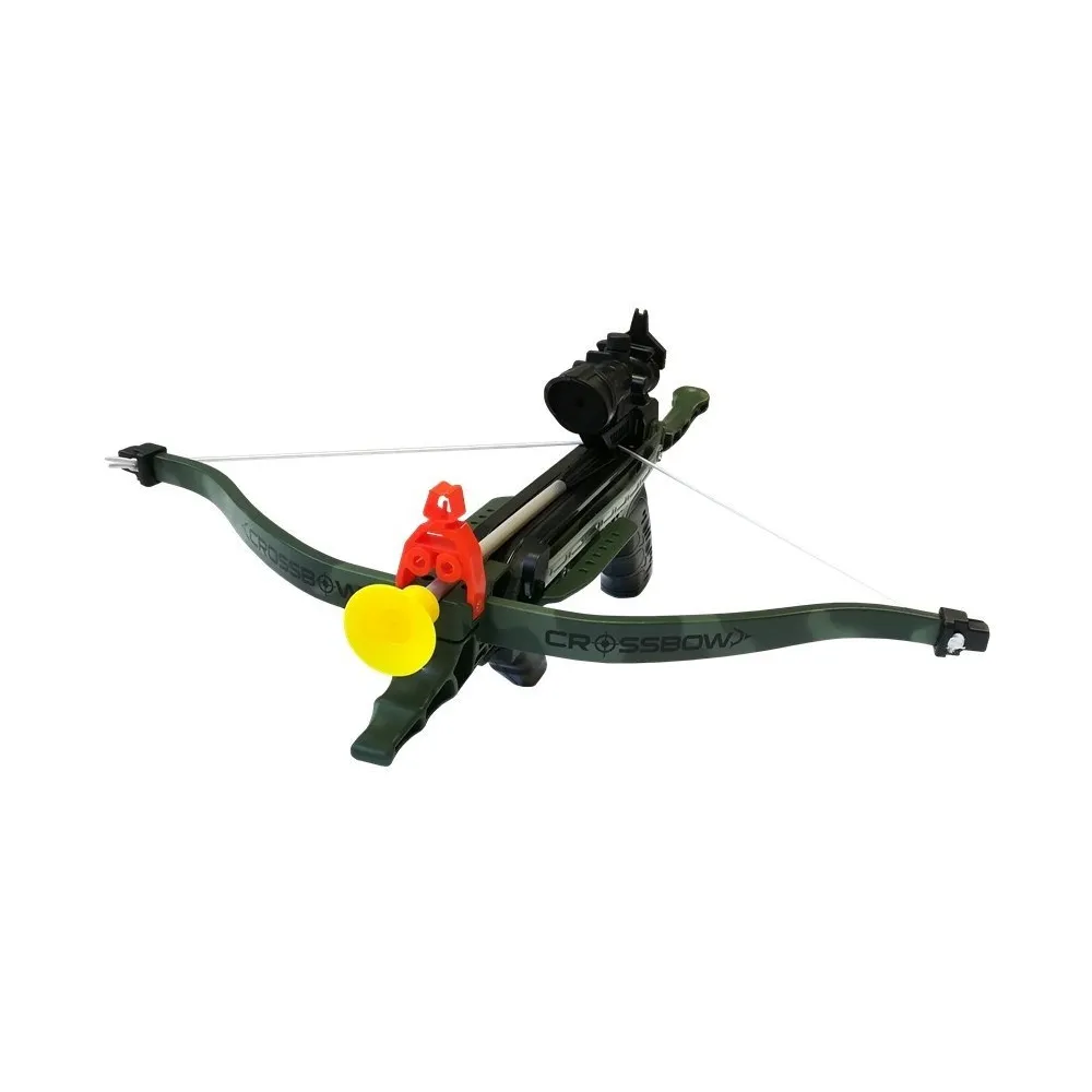 Dziecięca kusza z kołczanem i tarczą do ćwiczenia celności