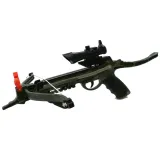 Zabawkowa kusza z bezpiecznymi strzałkami zakończonymi przyssawkami