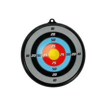 Kusza na strzałki z żółtymi przyssawkami w zestawie dla najmłodszych