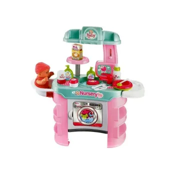 Zestaw Do Opieki Niemowlaka Stolik Akcesoria Pralka