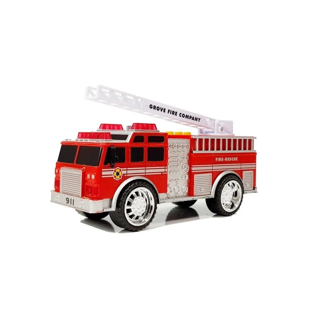 Samochody zabawkowe z syrenami i migającymi światłami, idealne dla dzieci