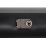 Zestaw: materac dmuchany Bestway oraz łatka naprawcza na tle namiotu