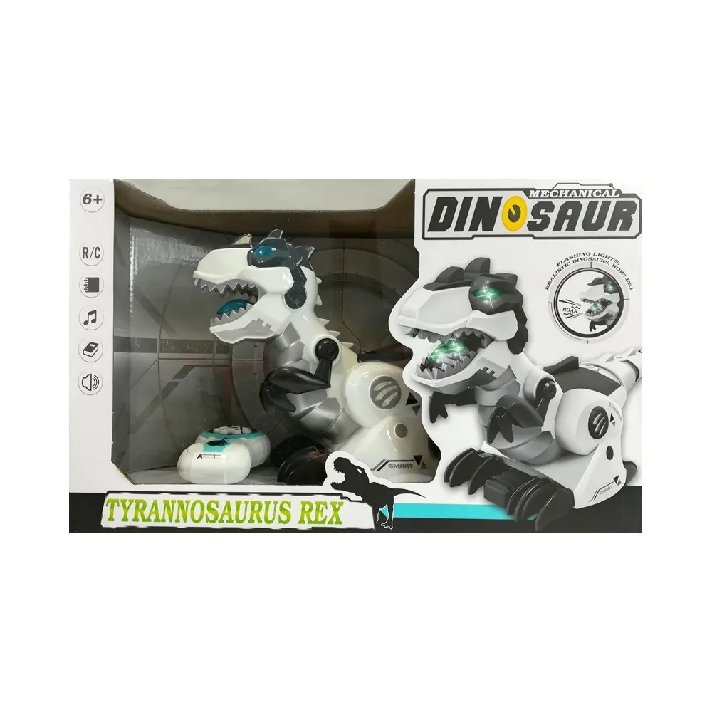 Prezent dla dzieci – zdalnie sterowany T-Rex z dźwiękiem i światłami
