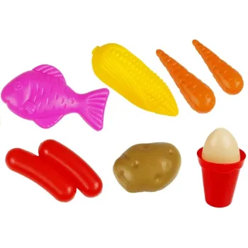 Zabawkowa lodówka i okap w kuchni dla dzieci 3+