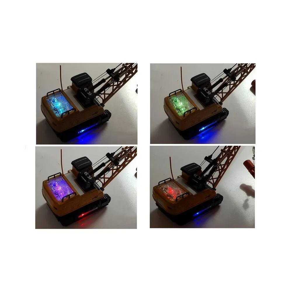 Pojazd budowlany zdalnie sterowany idealny do kreatywnej zabawy maluchów