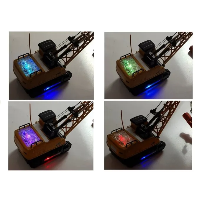 Pojazd budowlany zdalnie sterowany idealny do kreatywnej zabawy maluchów