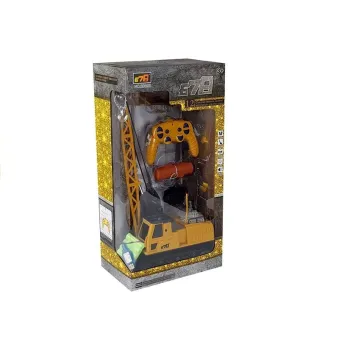 Efektowny dźwig RC z ruchomą kabiną i realistycznymi funkcjami