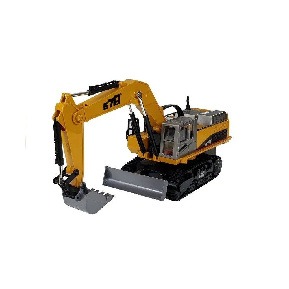 Realistyczna koparka zabawkowa RC z pilotem 2.4G dla dzieci