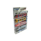 Szczegółowe lokomotywy Pendolino z widocznymi pantografami