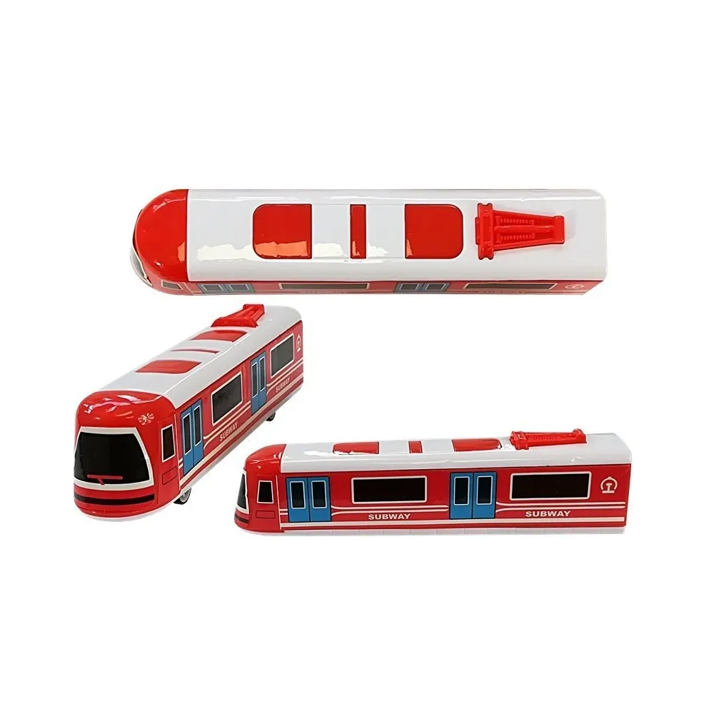 Komplet czterech pociągów Pendolino ułożonych obok siebie