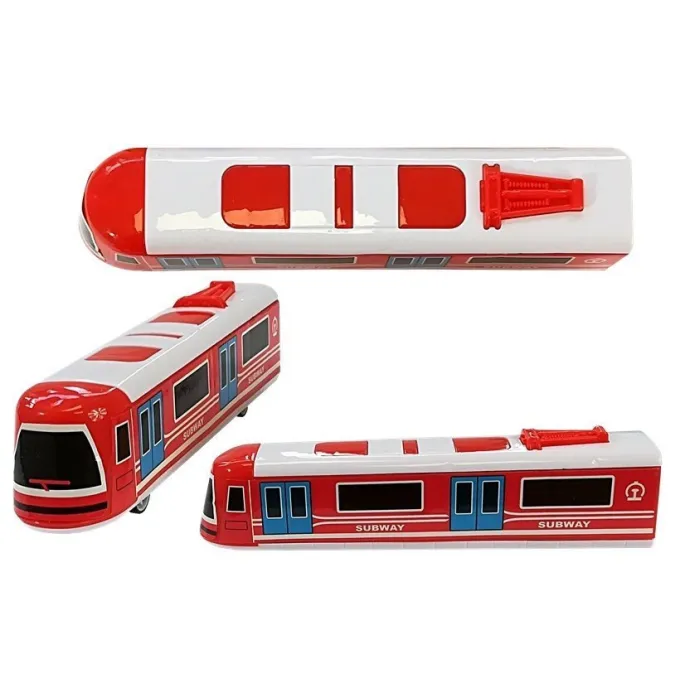 Komplet czterech pociągów Pendolino ułożonych obok siebie