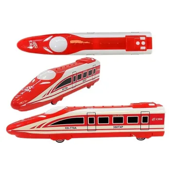 Realistyczne wagony Pendolino z detalami okien i drzwi