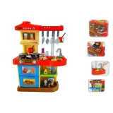 Zestaw kuchenny dla dzieci z realistycznymi efektami gotowania