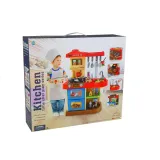 Edukacyjna kuchnia do zabawy dla malucha w wieku od 3 lat